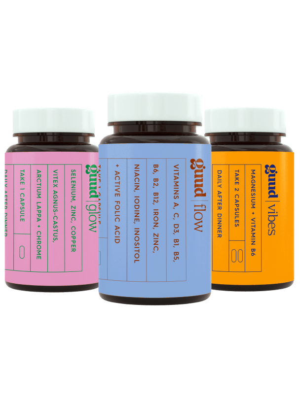 Multivitamins for healthy skin and cycle | Guud Woman